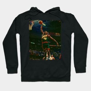 Shawn Kemp - Vintage Design Of Basketball Hoodie